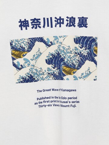 Pull&Bear T-Shirt in Weiß