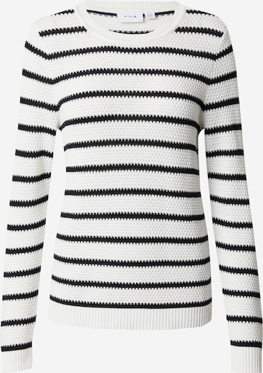 VILA Пуловер 'DALO' в черно / бяло, Преглед на продукта