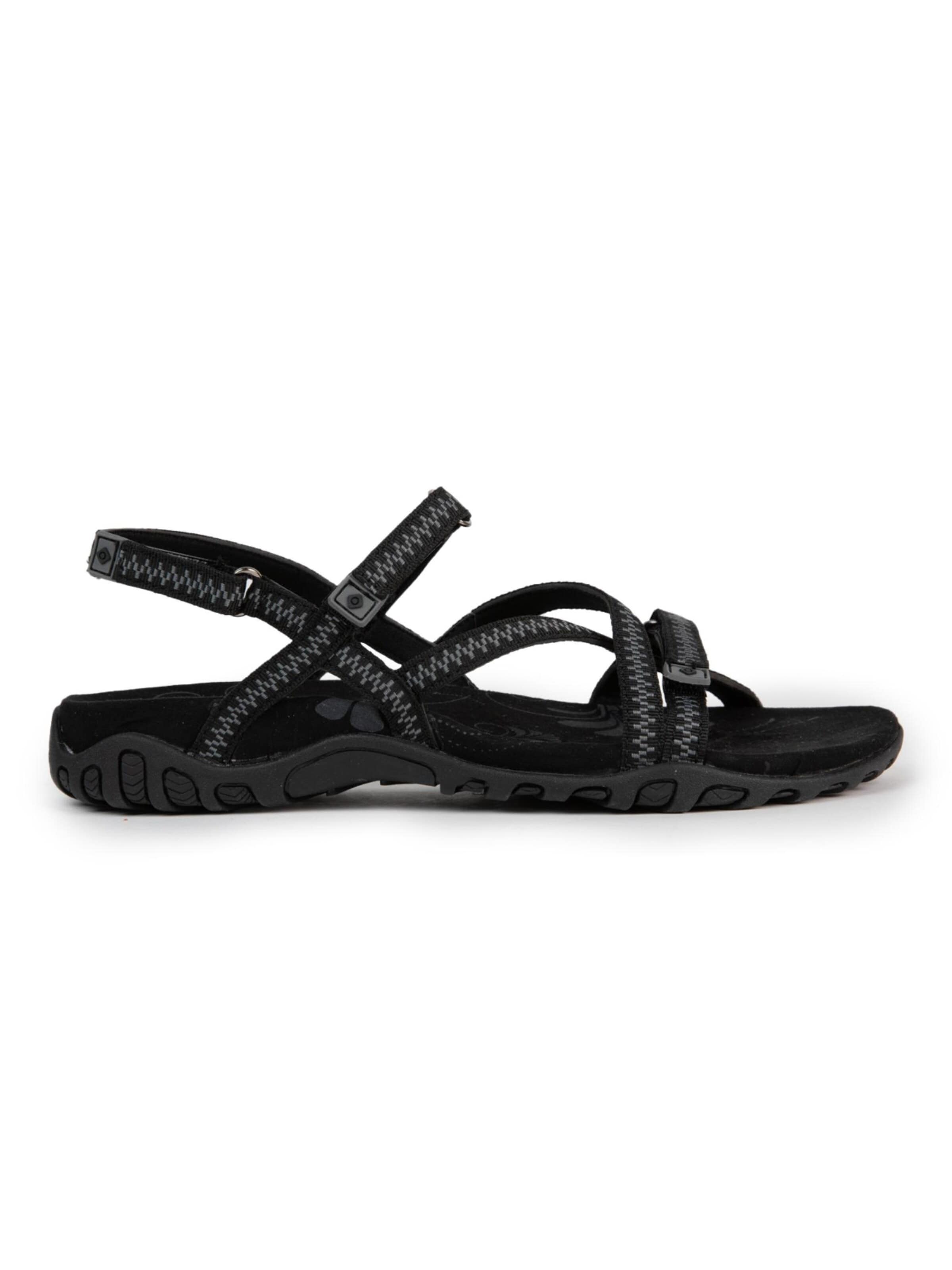Sandales de randonnée 'TENA V4' Izas en noir : devant