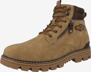 Dockers by Gerli Lace-Up Boots in Brown: front