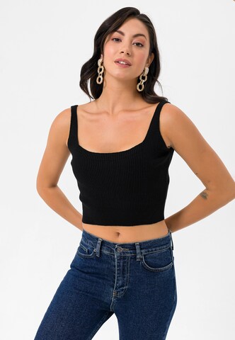 Tops en tricot Felix Hardy en noir