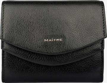 Maître Wallet 'Leisel Deda' in Black: front