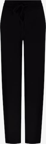 CASH-MERE.CH Regular Housut värissä musta: etupuoli