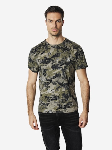 KOROSHI T-Shirt in Grün: Vorderseite