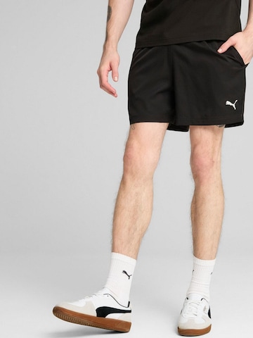 PUMA - regular Pantalón deportivo 'Puma Ess Woven Shorts 5' en negro