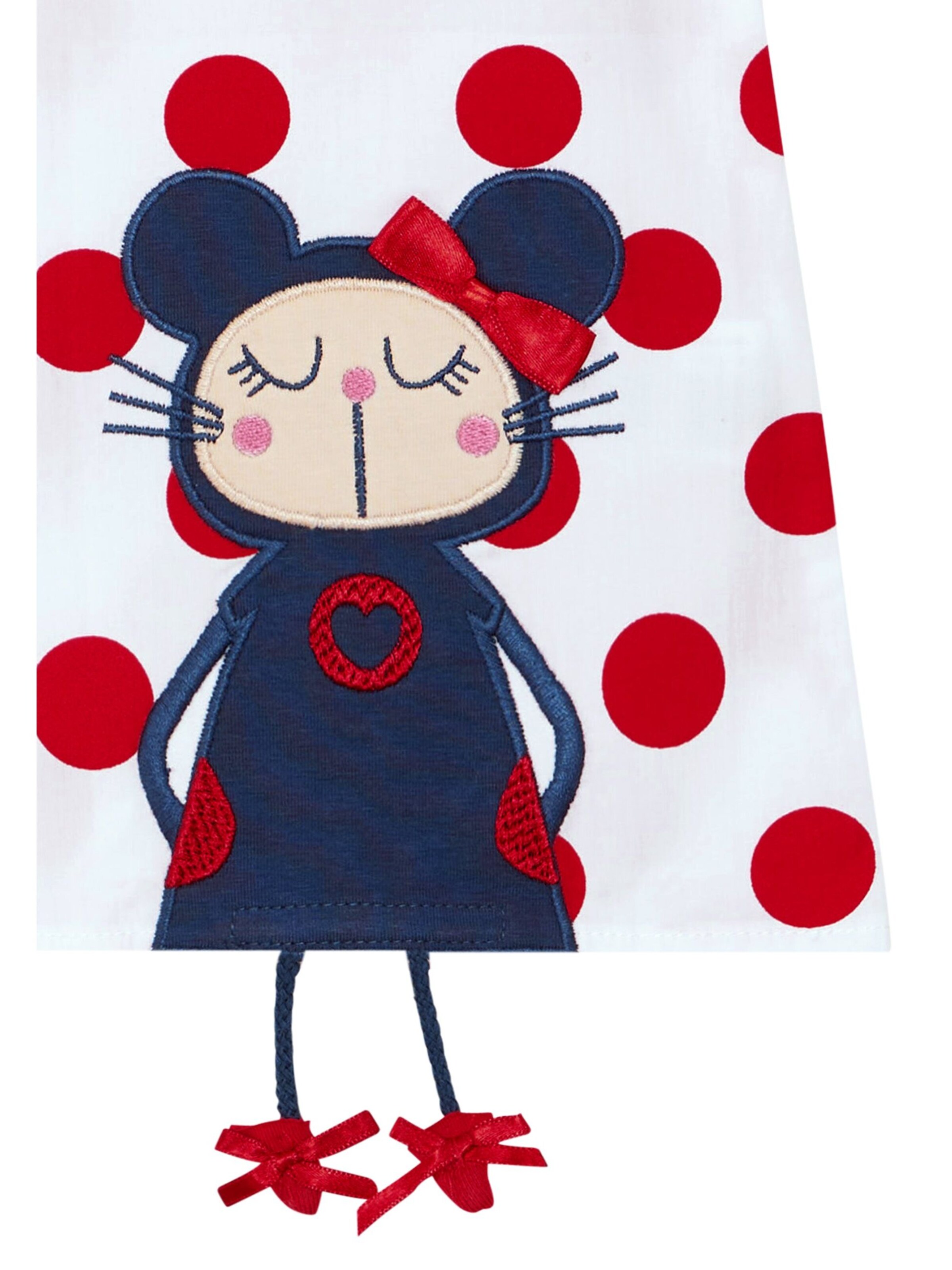 Completo per l'allenamento 'Dotted Doll' di Denokids in colori misti
