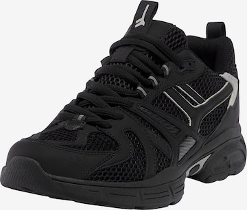 Pull&Bear Rövid szárú sportcipők - fekete: elől