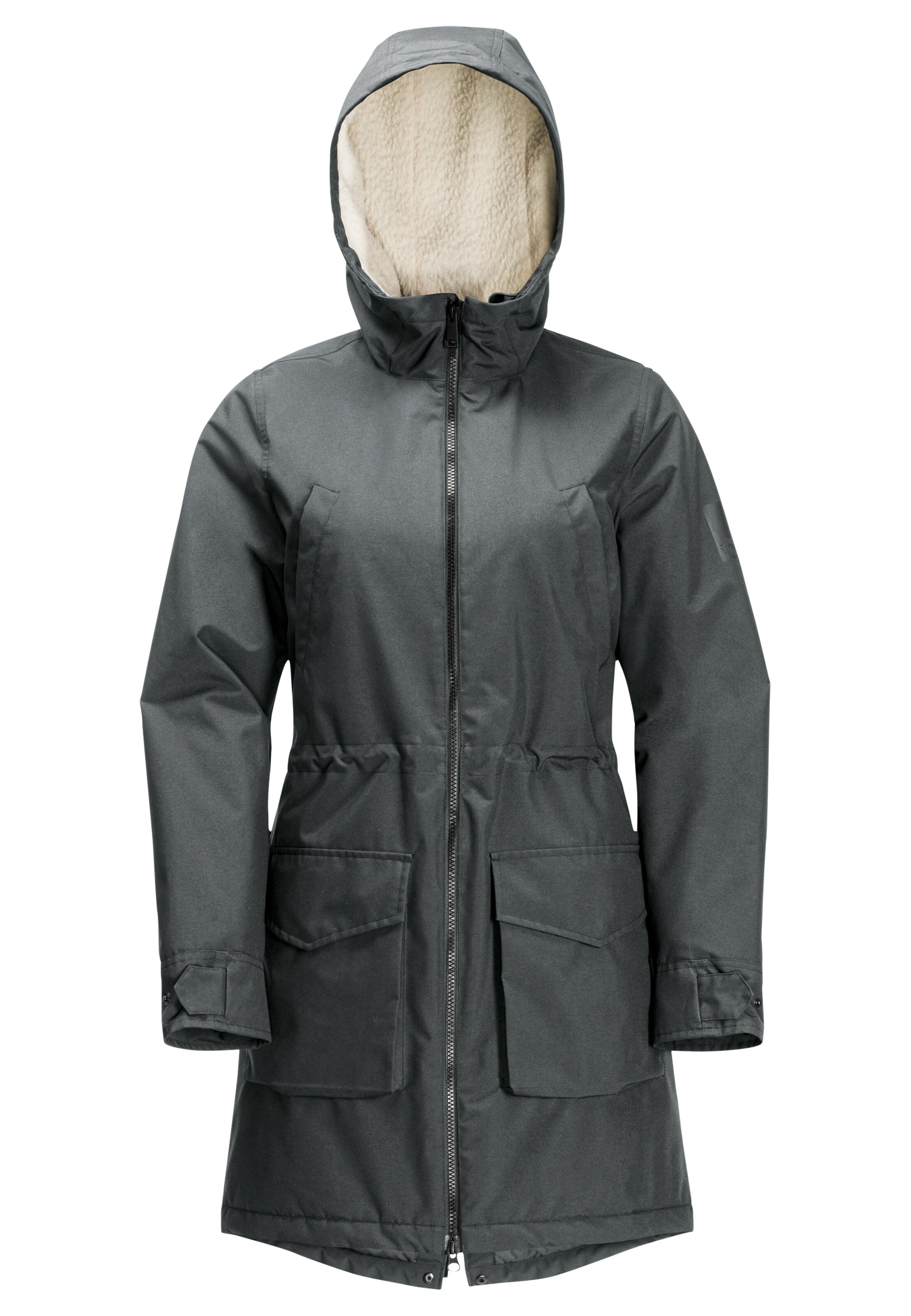 JACK WOLFSKIN Funktionsjacke in Grün: Vorderseite