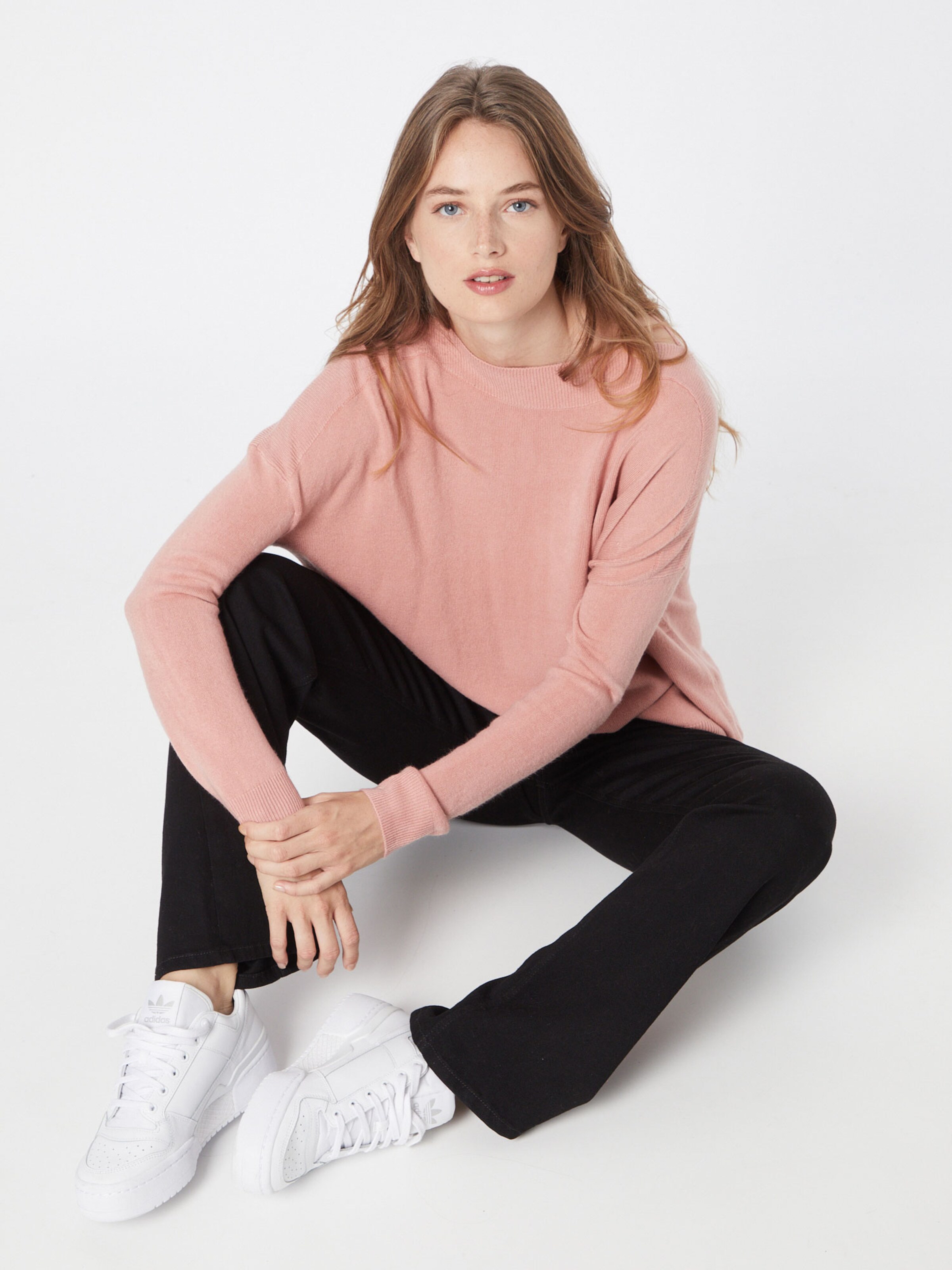 Frauen Große Größen ONLY Pullover 'AMALIA' in Rosa - CG56730 Frauen Große Größen ONLY Pullover 'AMALIA' in Rosa - CG56730