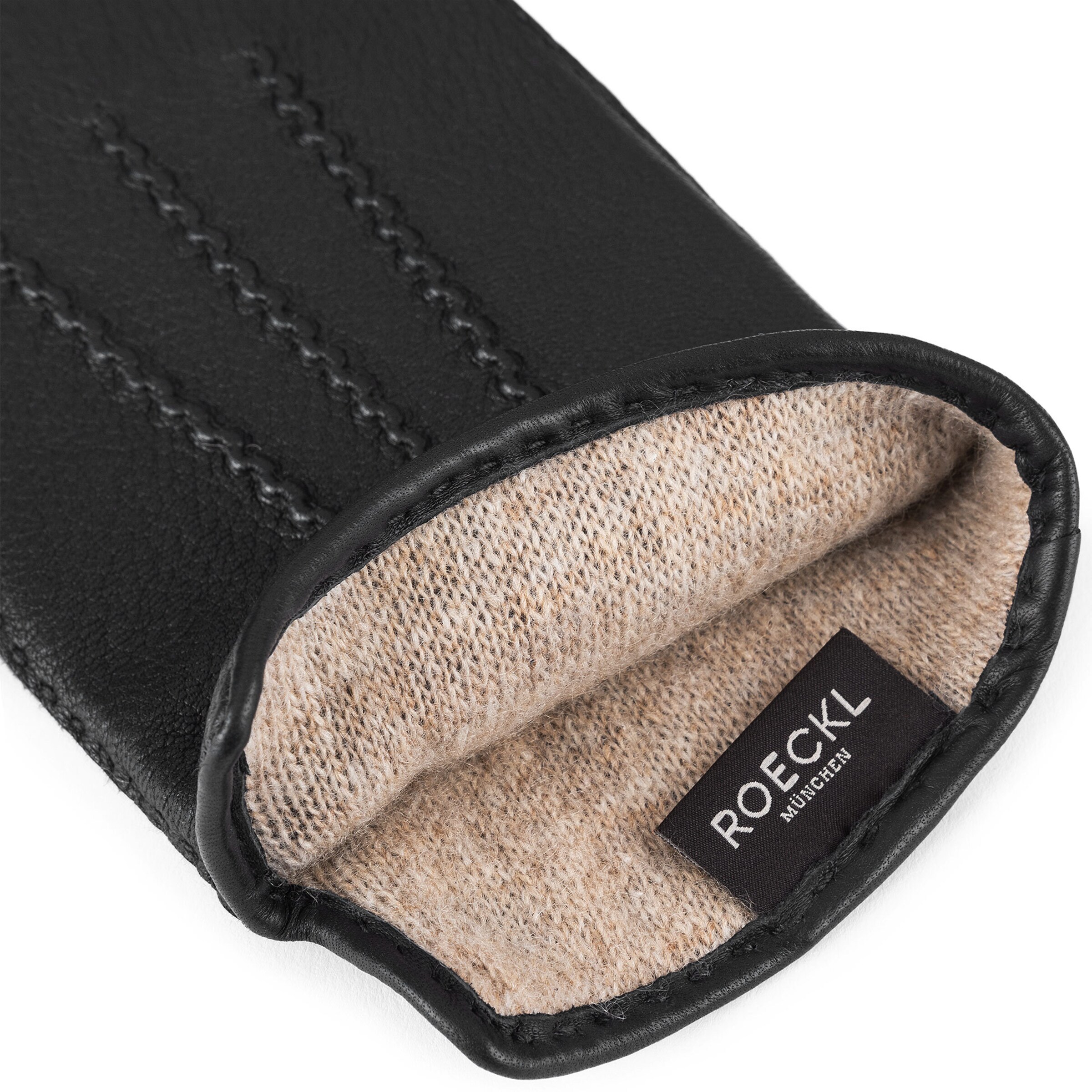 Roeckl Lederhandschuhe 'AVESTA' in Schwarz