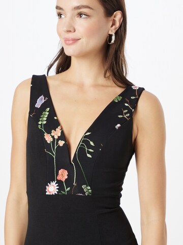 Robe de cocktail 'LAURA' WAL G. en noir