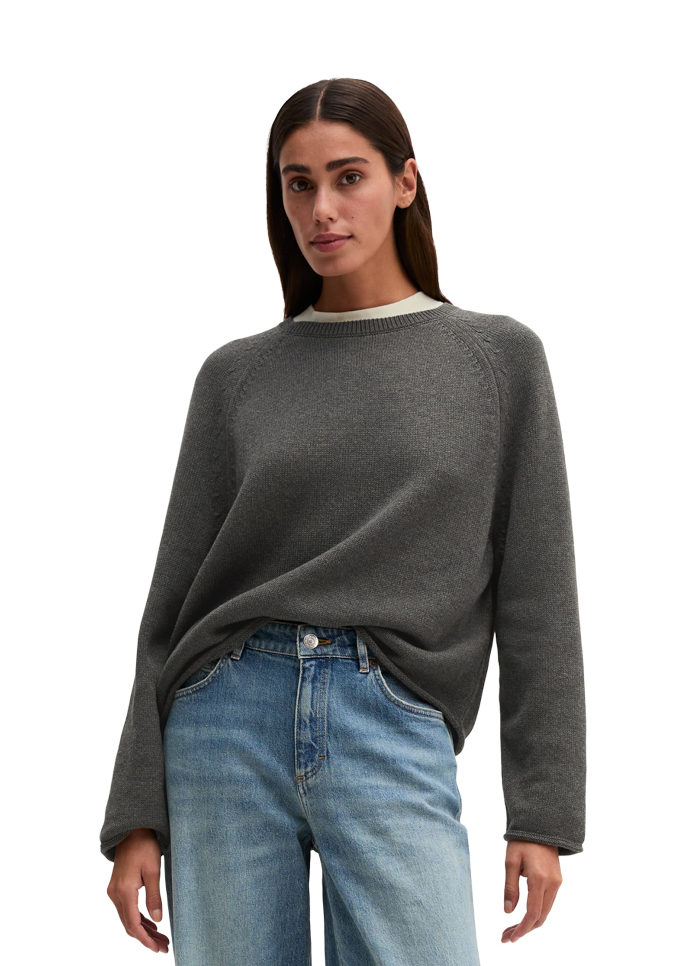Marc O'Polo Pullover in Grau: Vorderseite