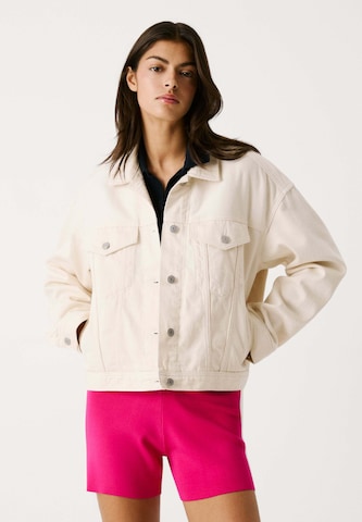 Red Bull Racing x Pepe Jeans Between-season jacket in White: front