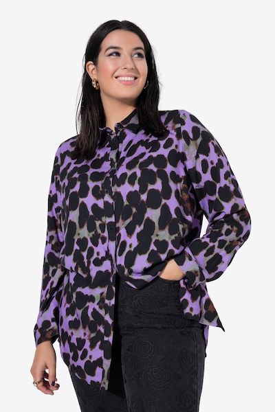 Studio Untold Blouse in Brown / Grey / Purple / Black, Item view