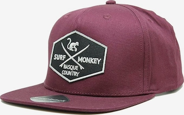 Surf Monkey Czapka sportowa w kolorze czerwony: przód