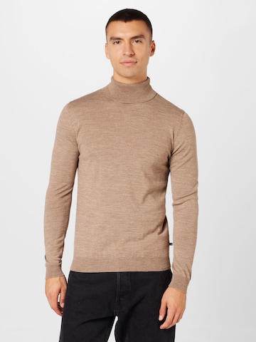 Matinique Regular Fit Pullover 'Parcusman' i beige: forside