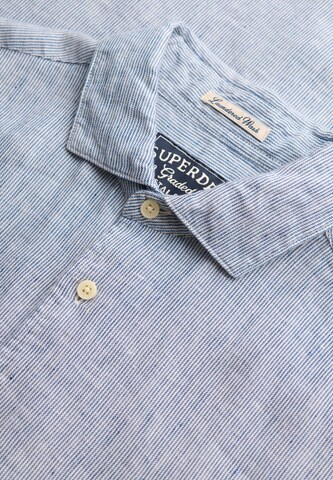 Fit confort Chemise 'Riviera' Superdry & Co en bleu