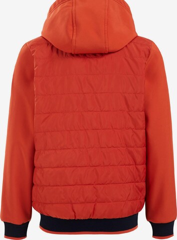 WE Fashion Přechodná bunda – oranžová