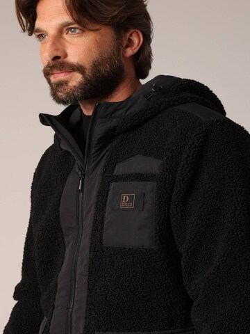 Veste mi-saison 'Cordale' Deeluxe en noir