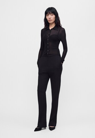 HUGO Cardigan 'Selodino' i sort: forside
