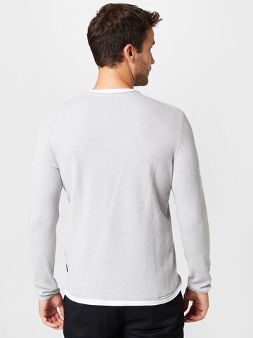 TOM TAILOR DENIM Pullover in Grau