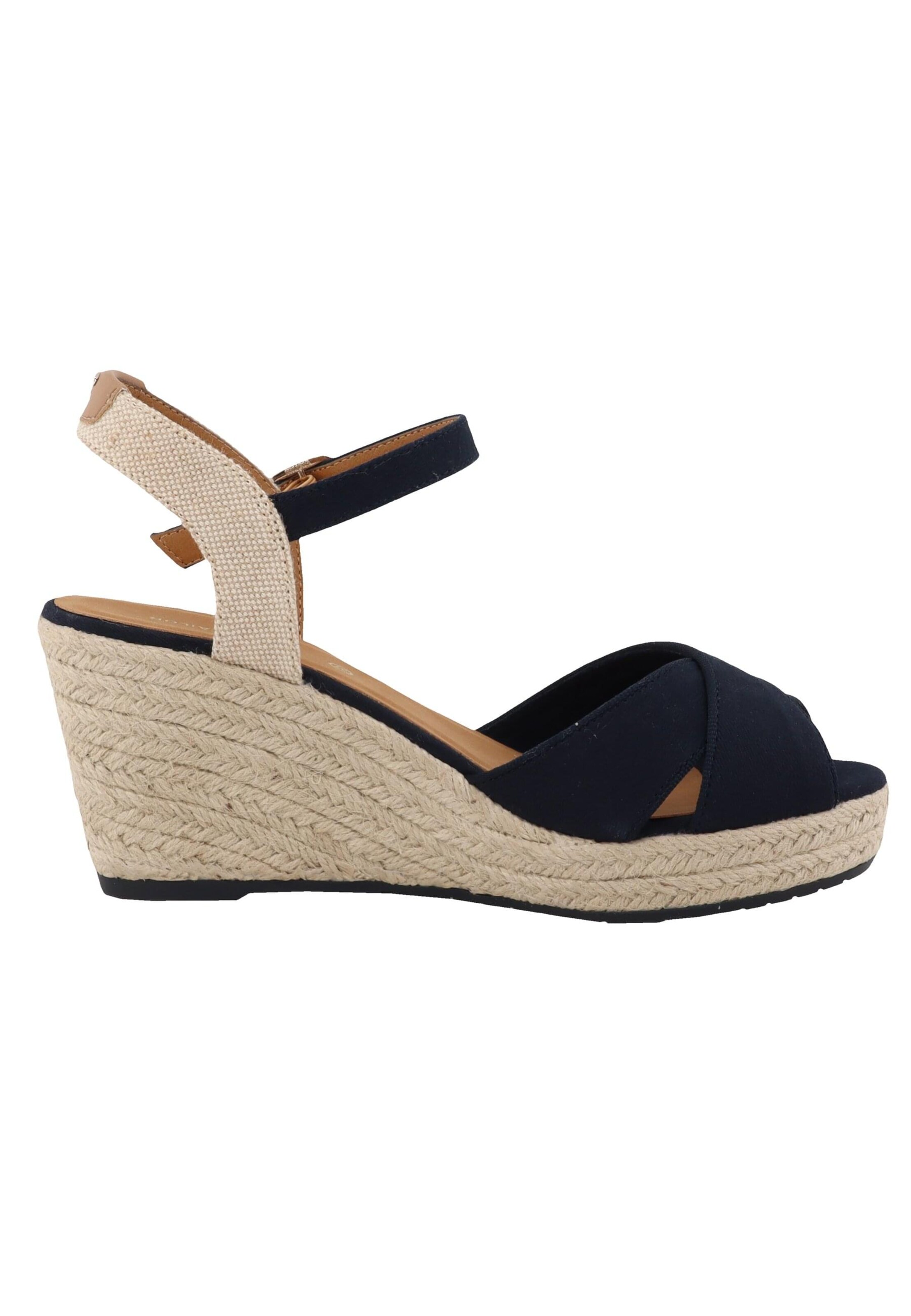 TOM TAILOR Sandale in Blau