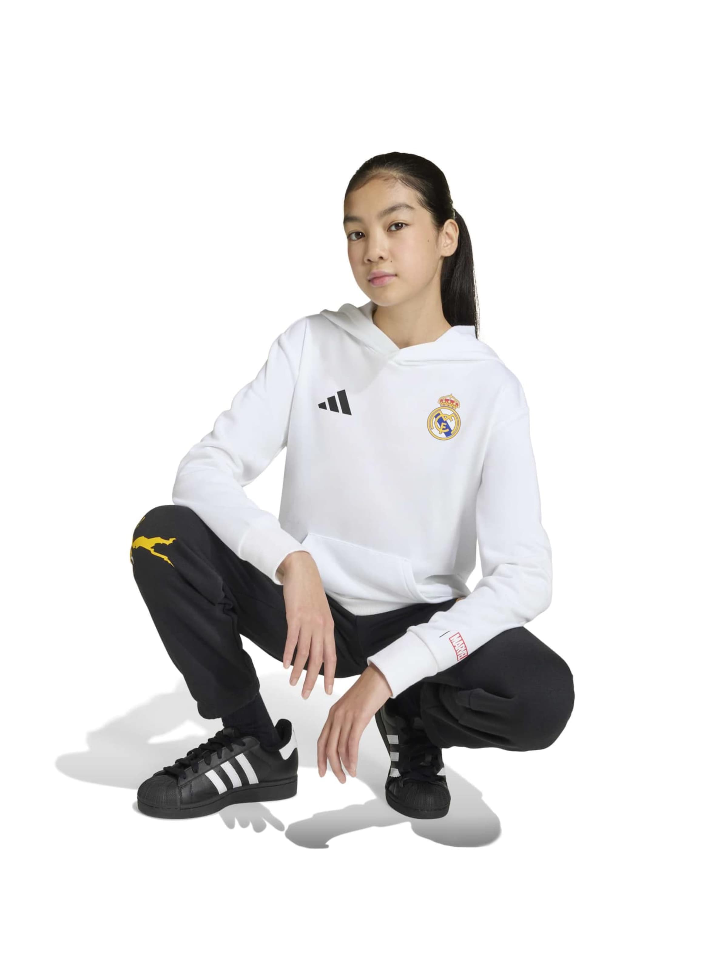 ADIDAS PERFORMANCE - Camiseta deportiva 'Real Madrid Avengers' en blanco