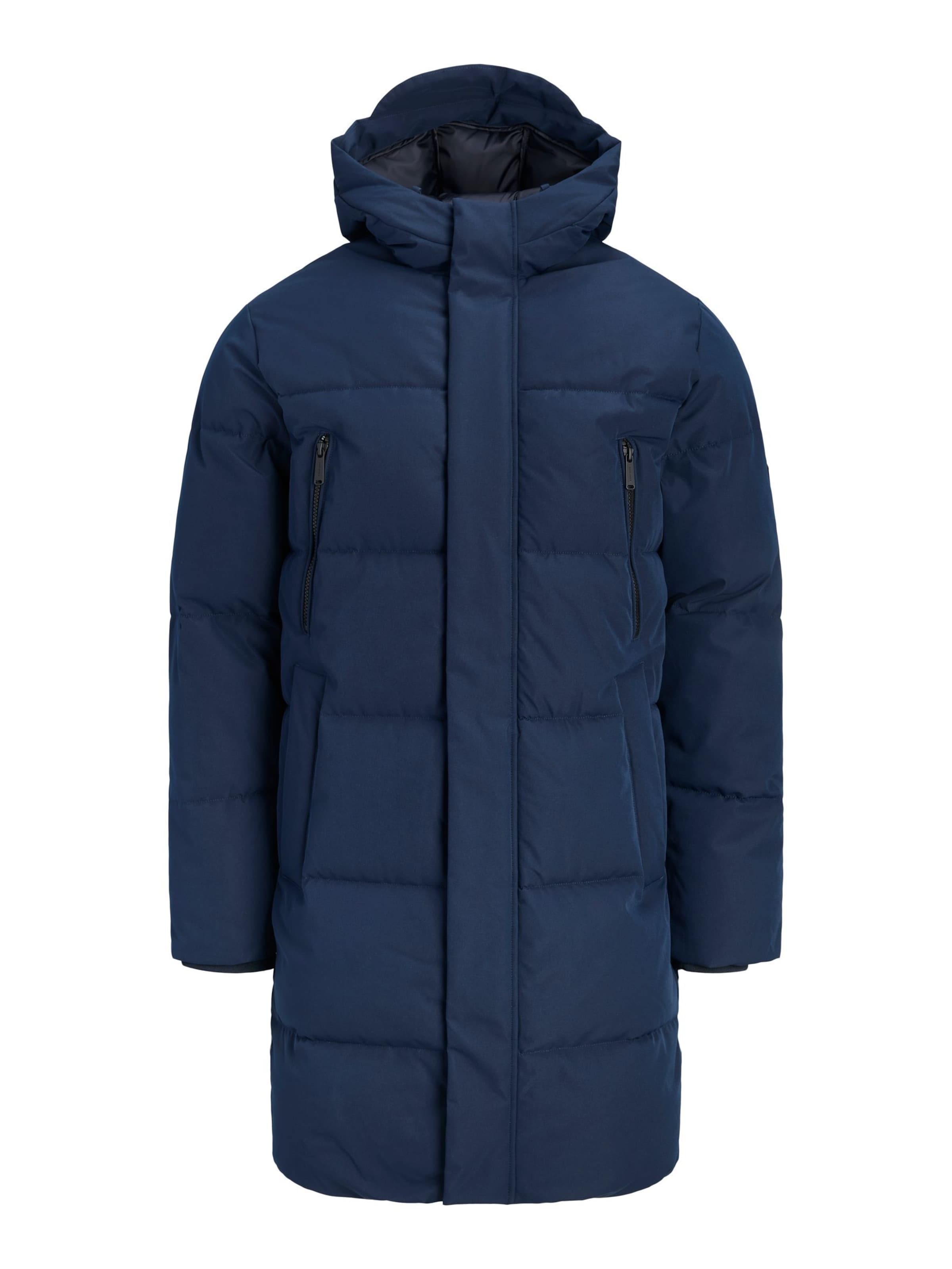 JACK & JONES Зимнее пальто 'JJEBecks' в Синий: спереди