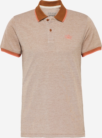 T-Shirt BLEND en marron : devant