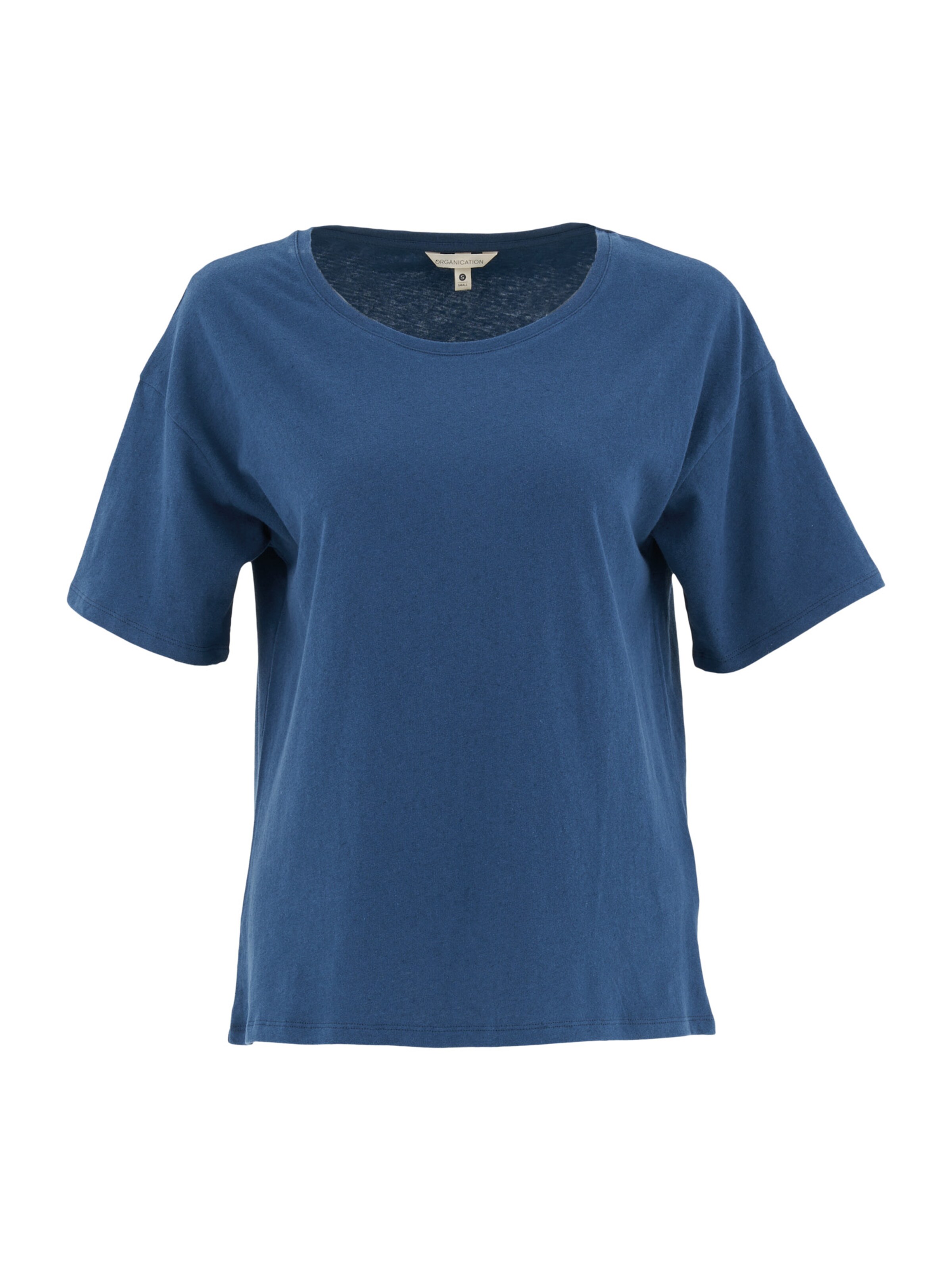 Organication Shirt in Blue: front