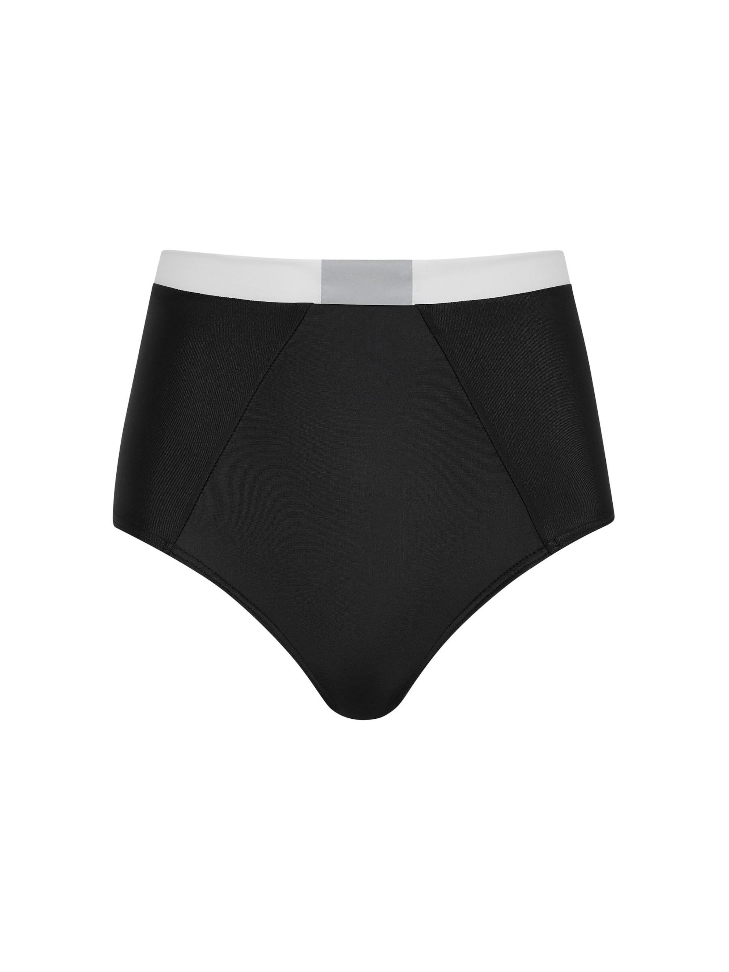 Horizon Athletic - Braga de bikini deportiva 'Arafura Bikini Bottom Luna' en negro: frente