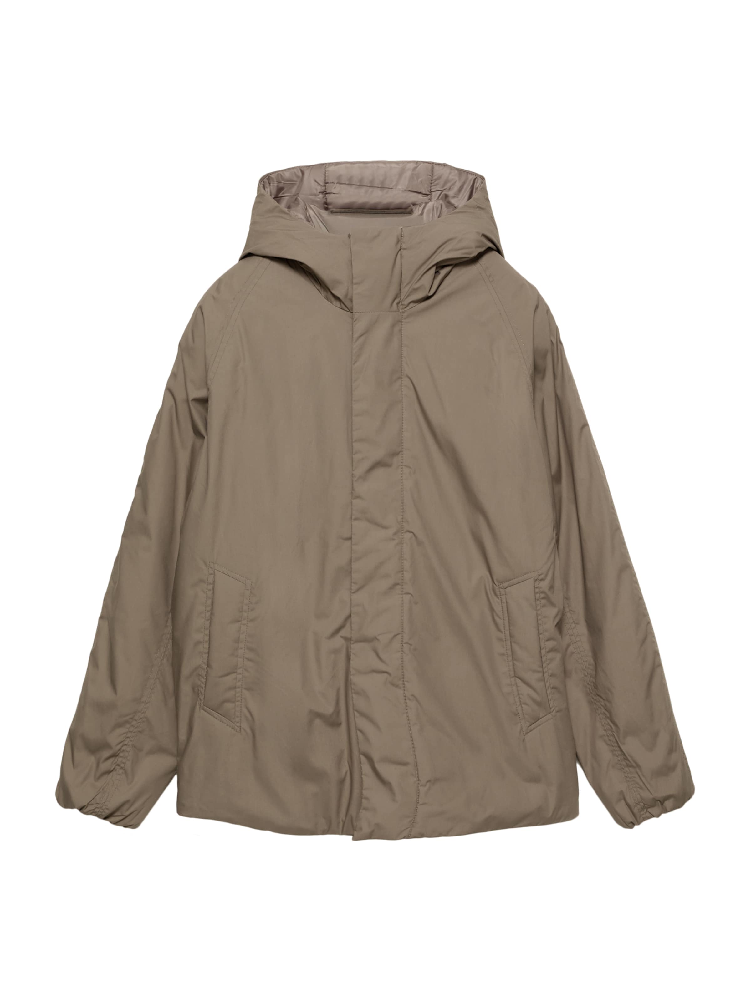 Giacca di mezza stagione di Pull&Bear in verde: frontale