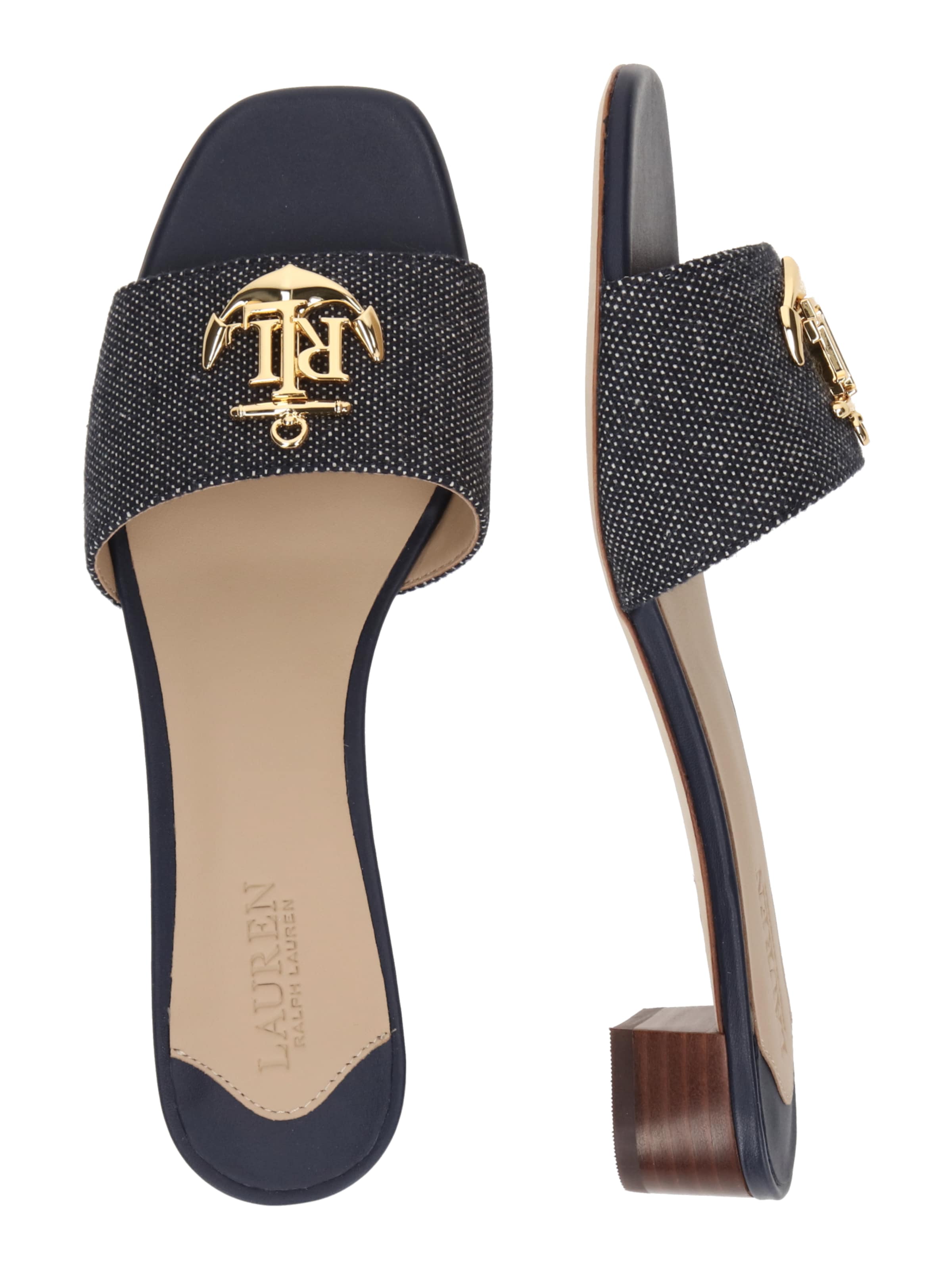 Lauren Ralph Lauren Pantolette 'FAY' i blå