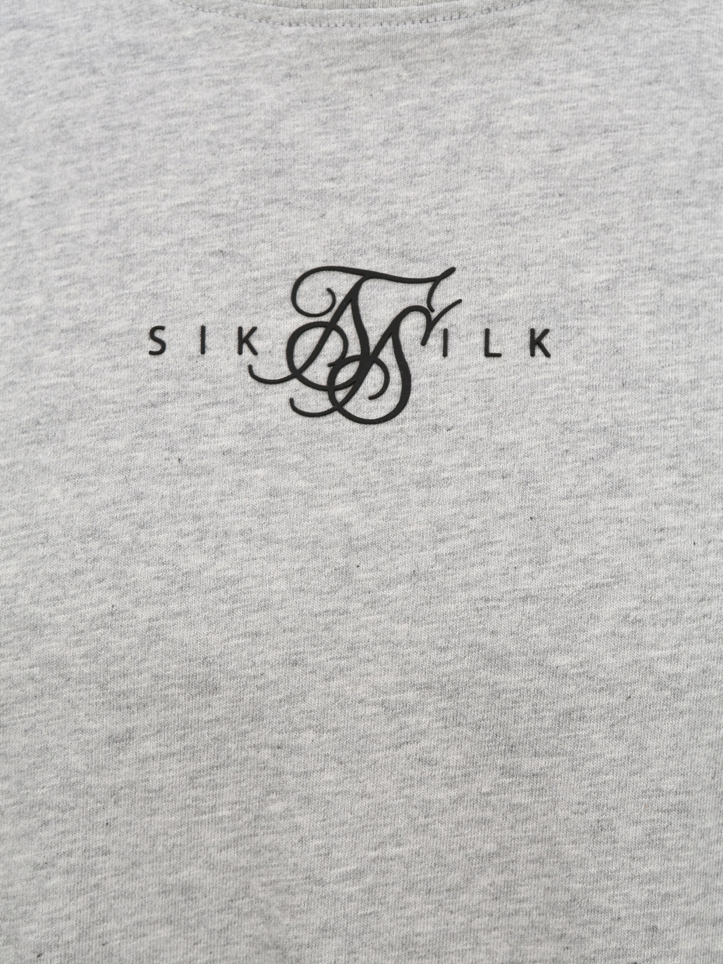PROMO Maglie e T-shirt SikSilk Maglietta in Grigio Sfumato 
