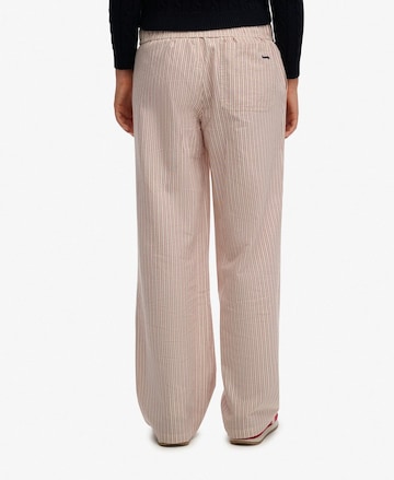 Superdry & Co Regular Pants in Red