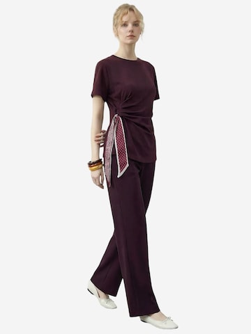 Bianco Lucci - Roupa de casa 'Zweiteiliges Set' em vermelho