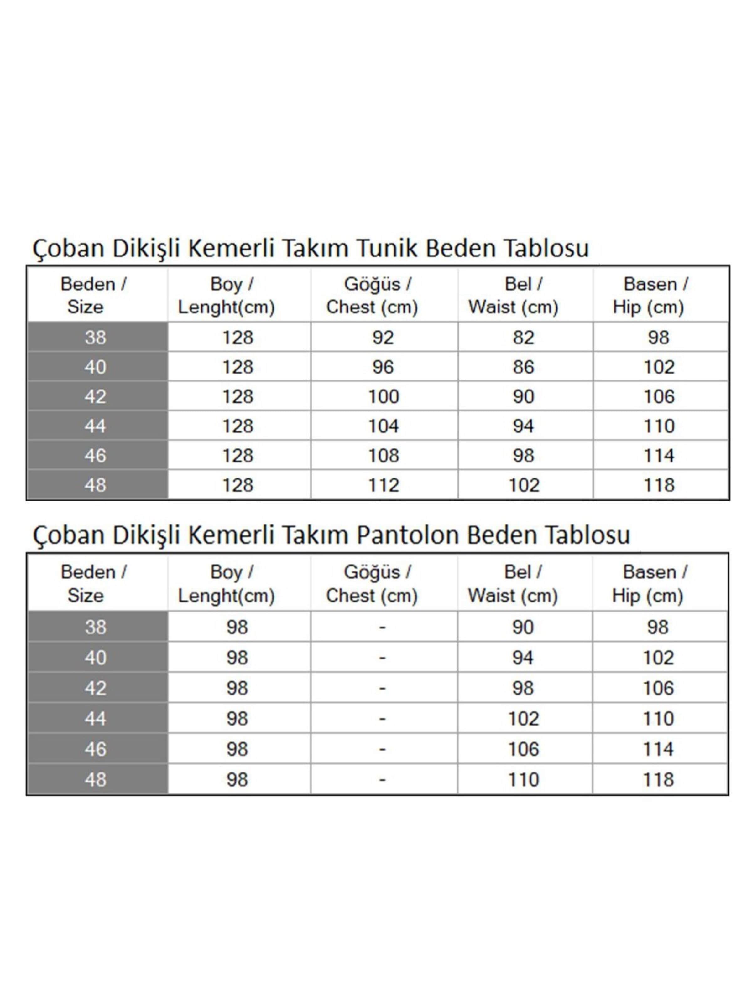 MODAMIHRAM Tuniek in Blauw