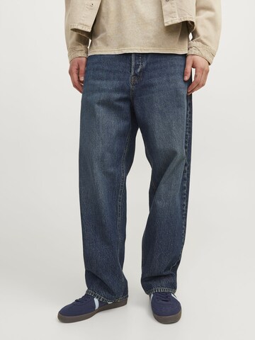 JACK & JONES Loosefit Jeans 'Jjalex' in Blauw: voorkant