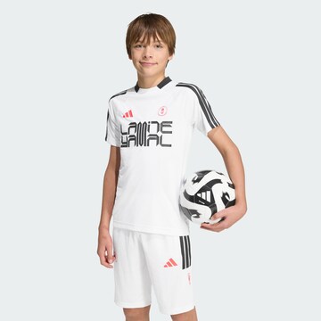 ADIDAS PERFORMANCE - Camiseta funcional 'Lamine Yamal' en blanco: frente