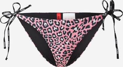 HUGO Bikini apakšdaļa 'PURE_SIDE TIE', krāsa - gaiši rozā / melns / balts, Preces skats