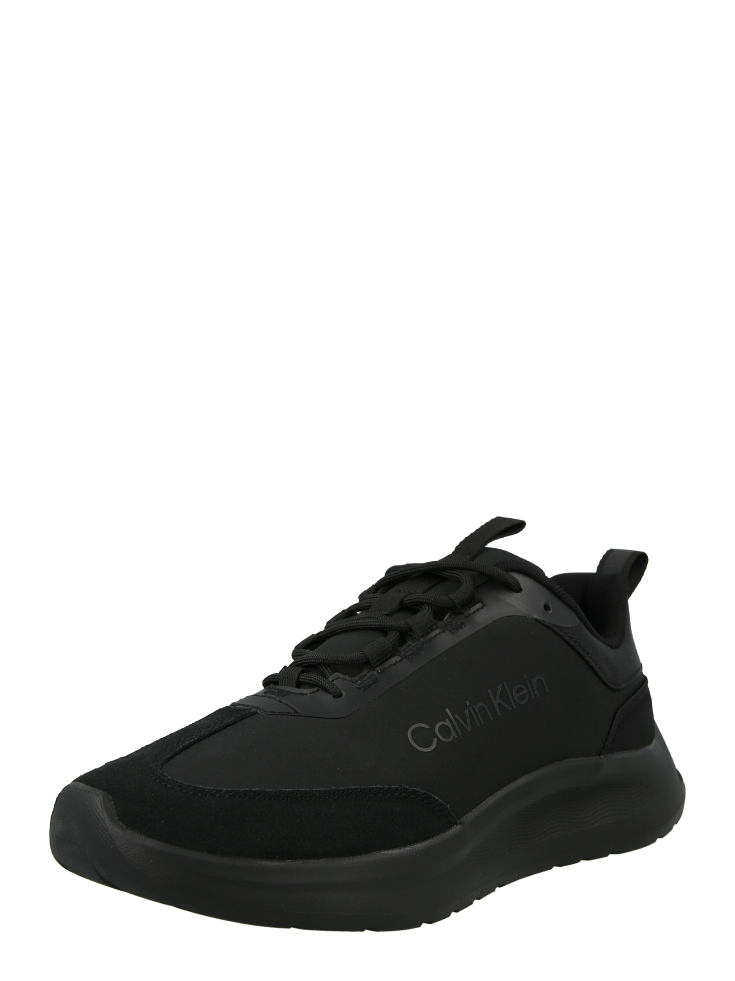 Baskets basses 'EVA' Calvin Klein en noir : devant