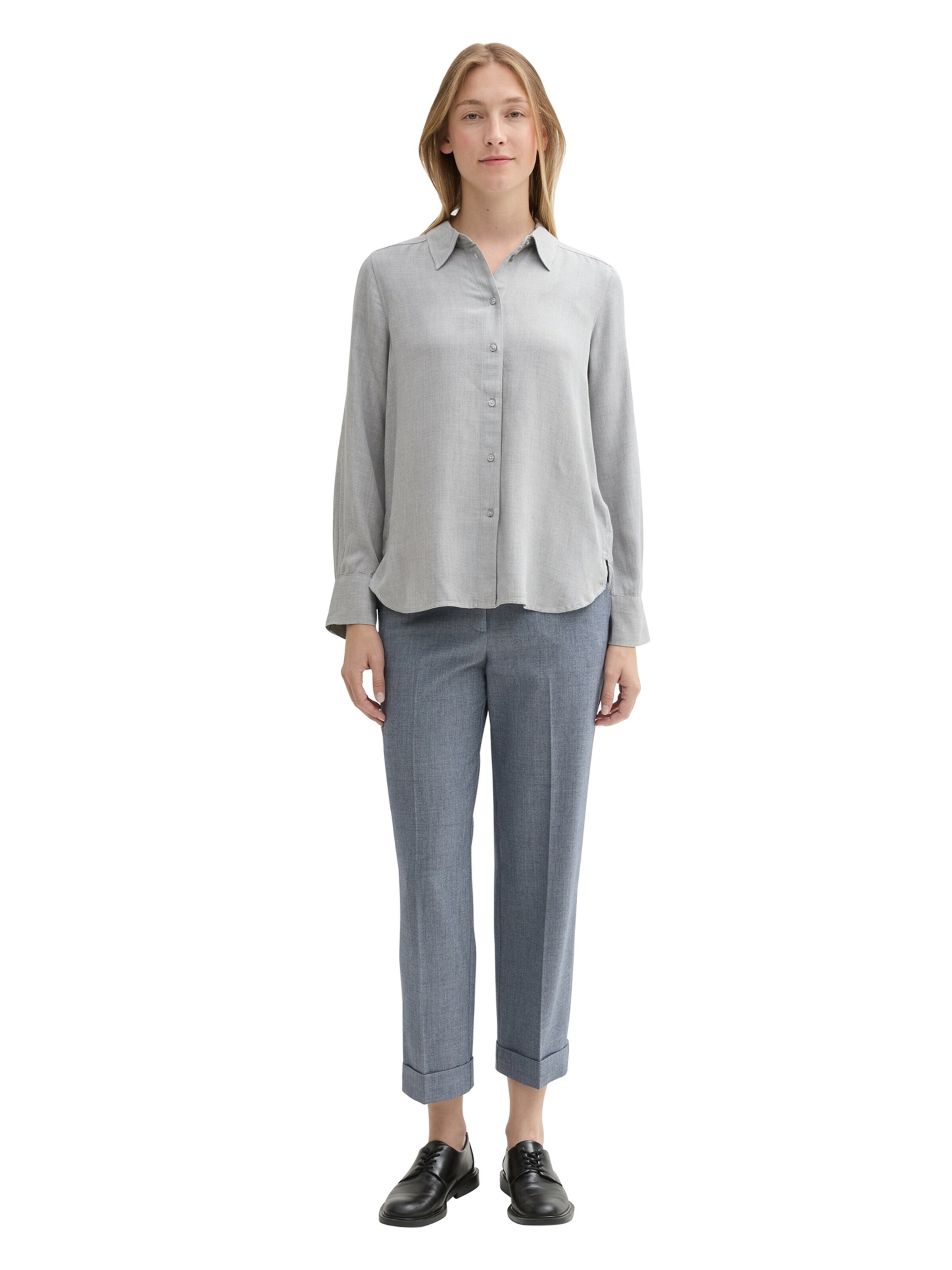 Chemisier TOM TAILOR en gris