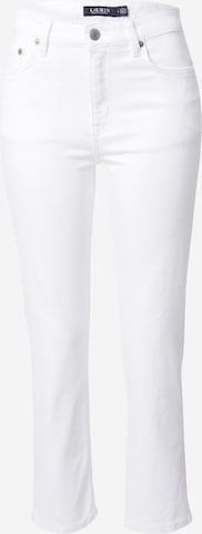 Slimfit Jeans de la Lauren Ralph Lauren pe alb: față