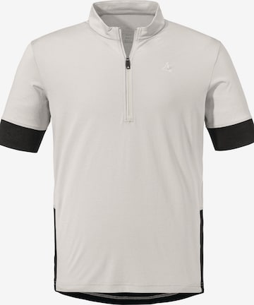 Maillot 'Circ Pinega' Schöffel en blanc : devant