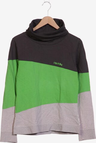 Iriedaily Sweatshirt & Zip-Up Hoodie in L in Green: front