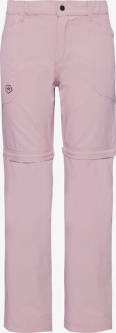 COLOR KIDS Regular Outdoor Pants in Pink: front