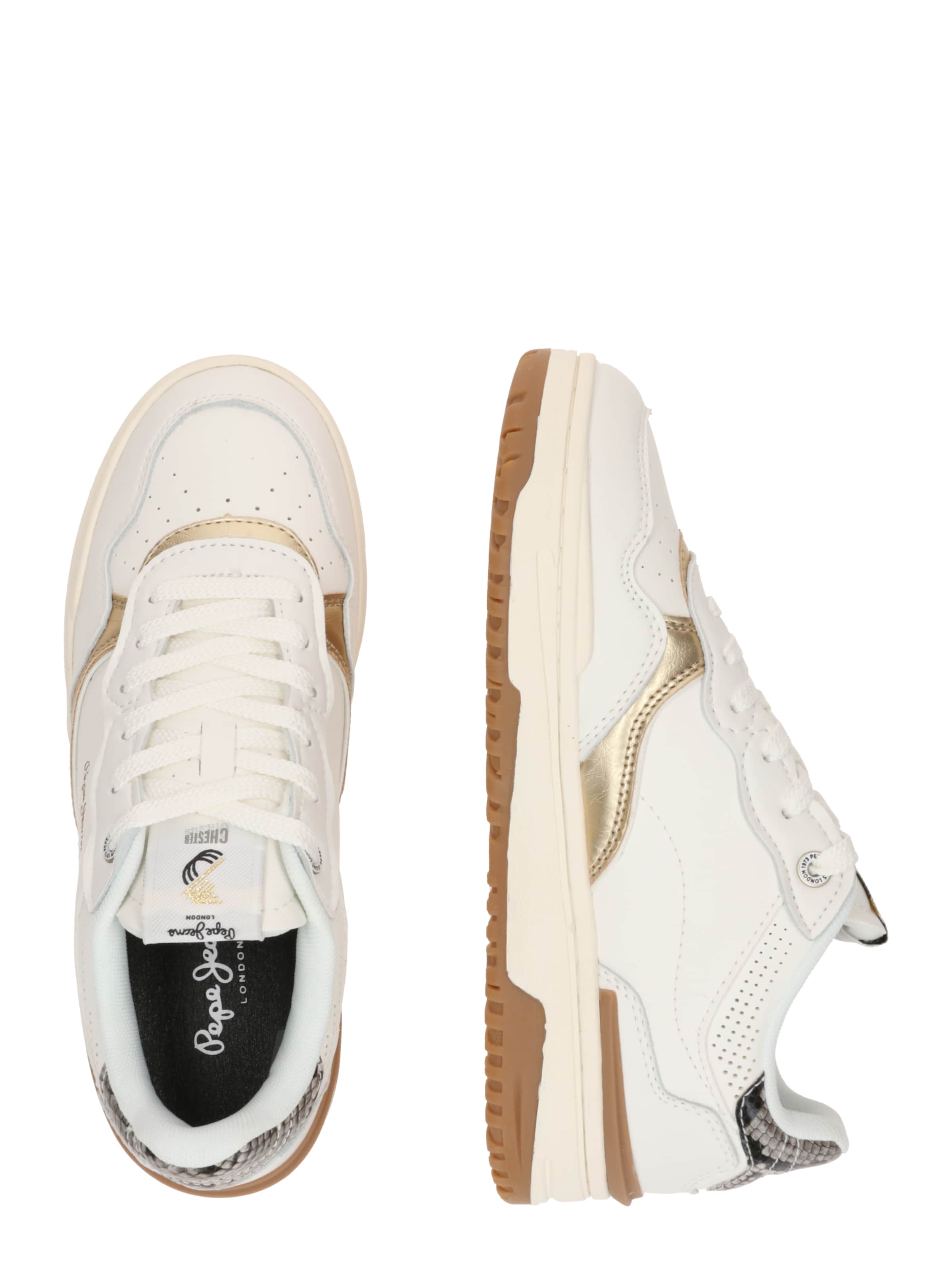Baskets basses 'Chester' Pepe Jeans en blanc