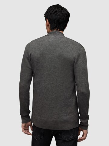 AllSaints - Casaco de malha em cinzento