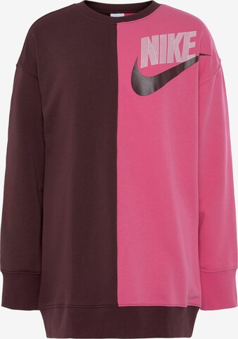 Nike Sportswear M Sweatshir in Pink: predná strana