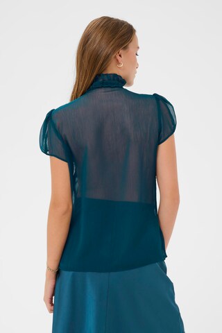 SAINT TROPEZ Bluse 'SZLilja' in Grün